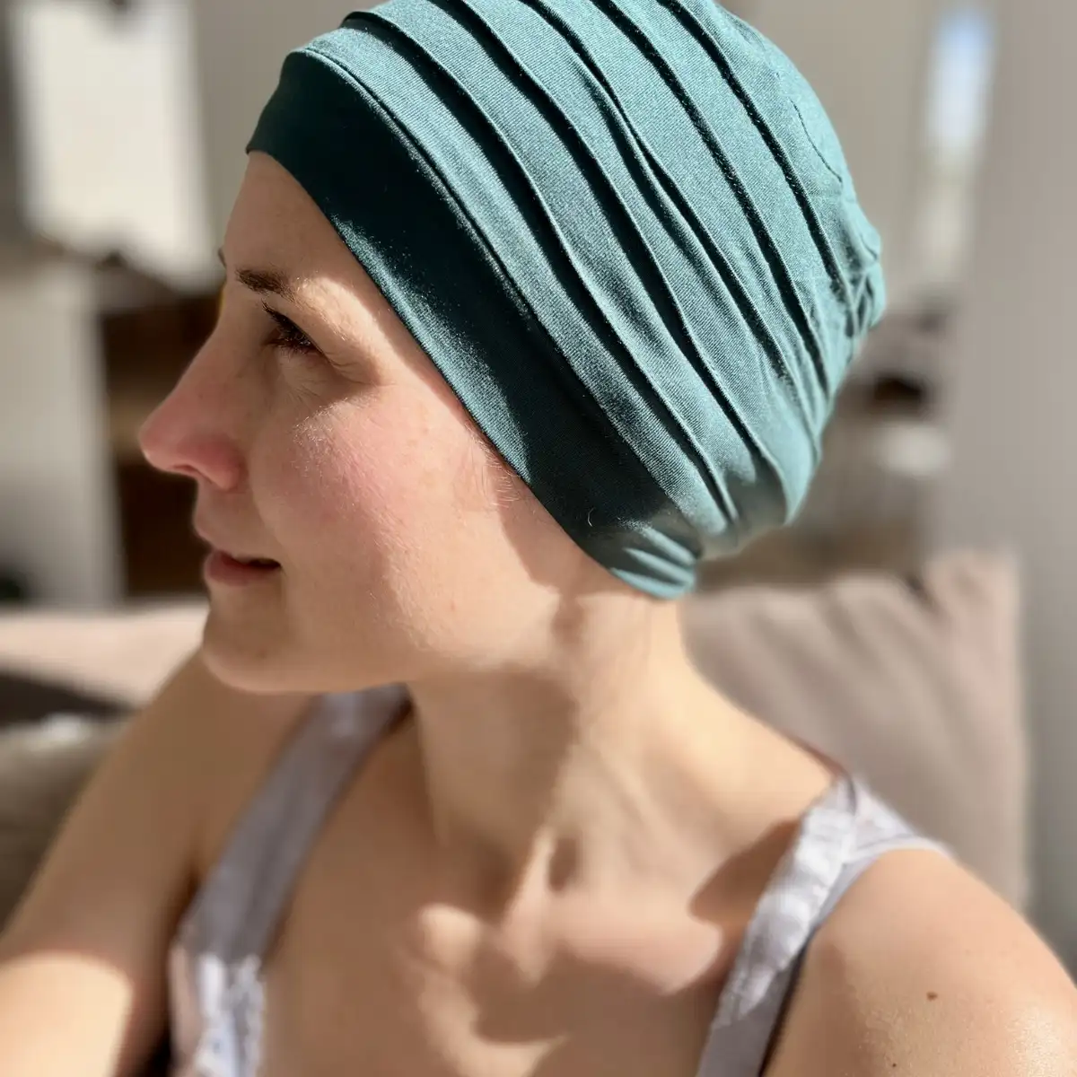 Bonnet de nuit Bambou chimio Doublé