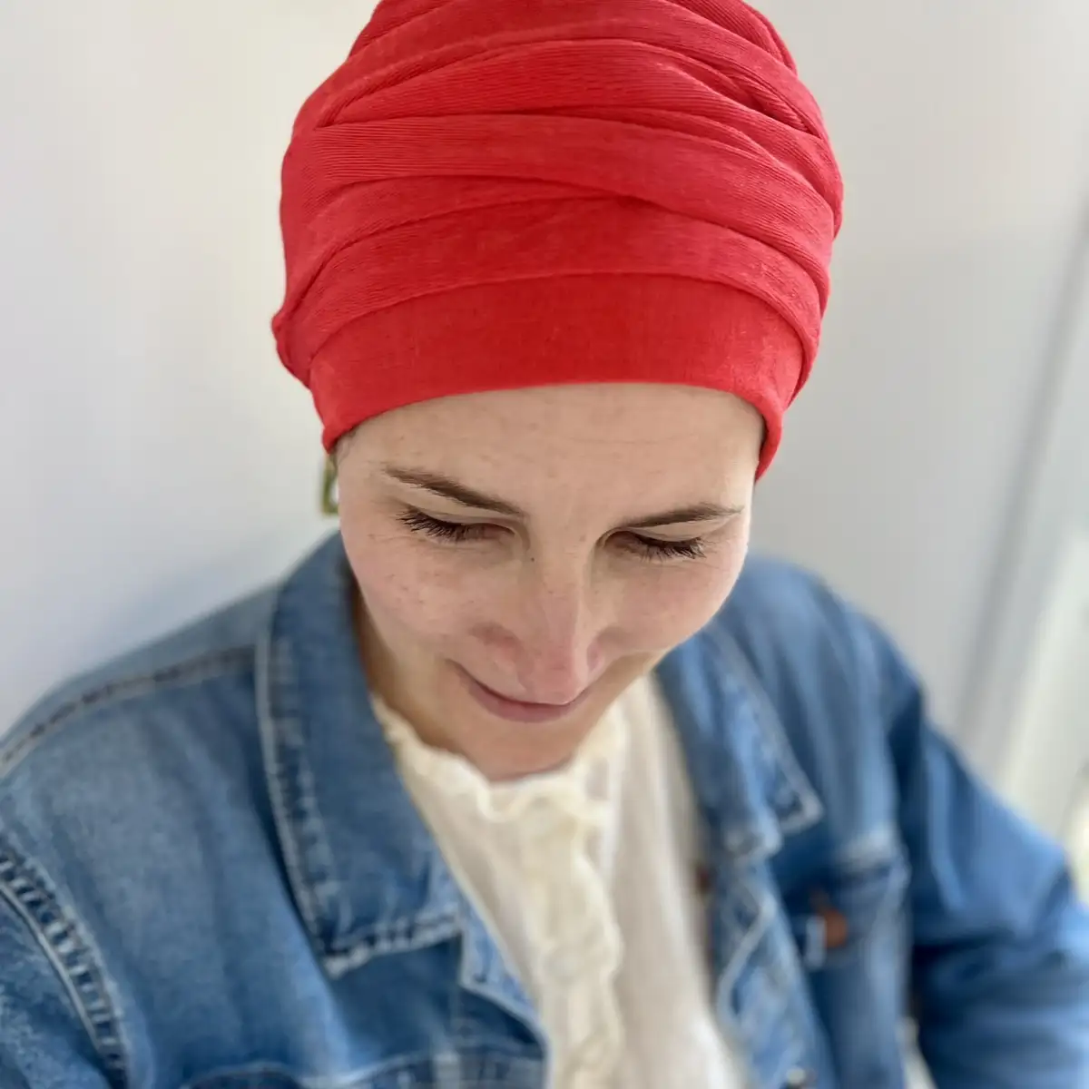 Turban Boho Corail