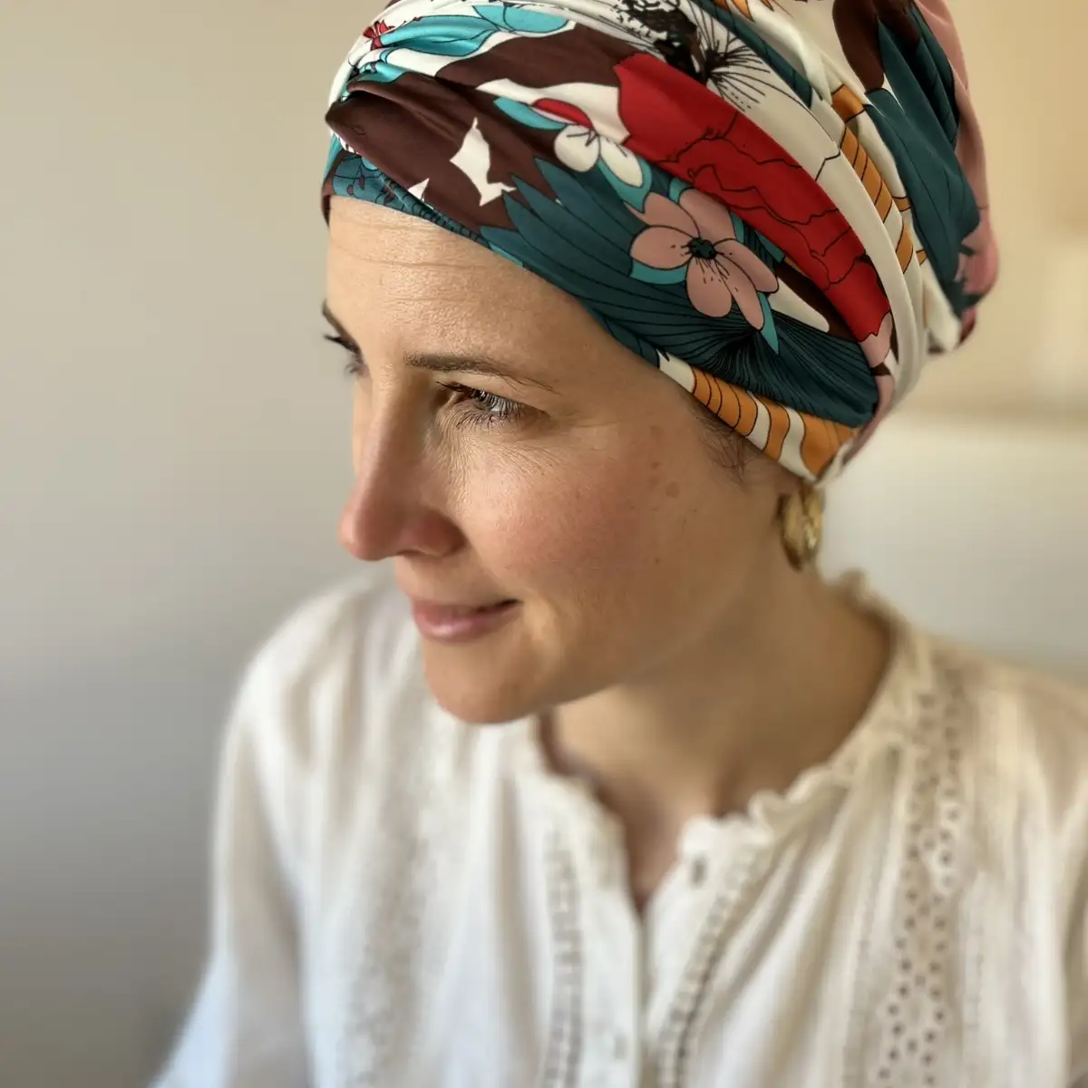 Turban Boho Fusion Floral