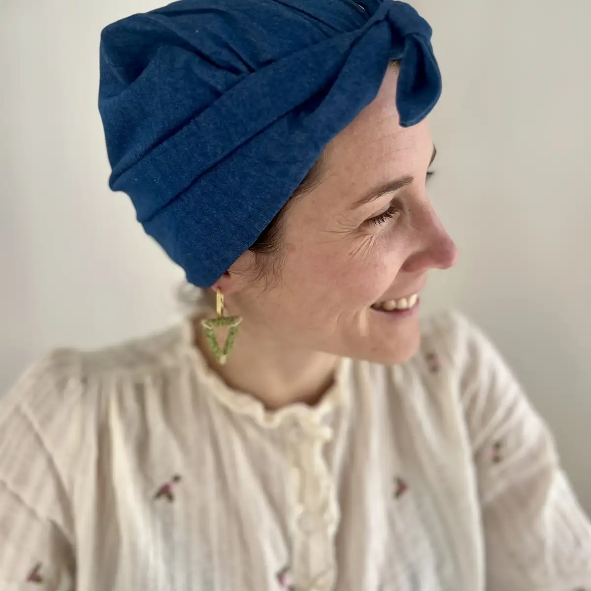 Bandana Fibre coton Bleu denim