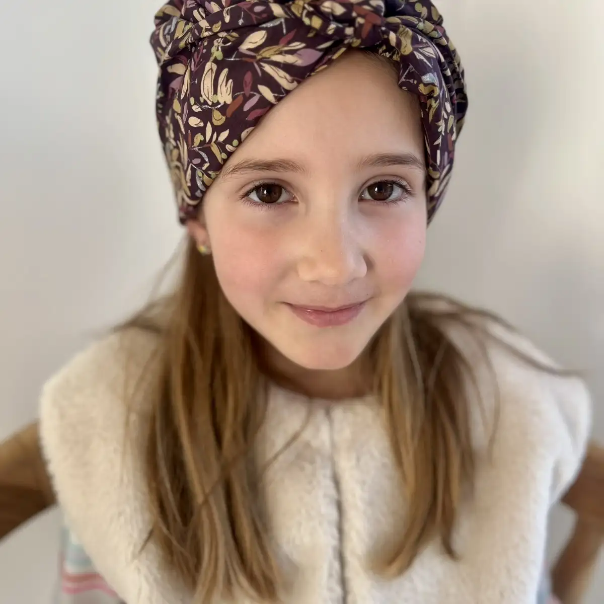 Bandana Fibre Coton Lavande