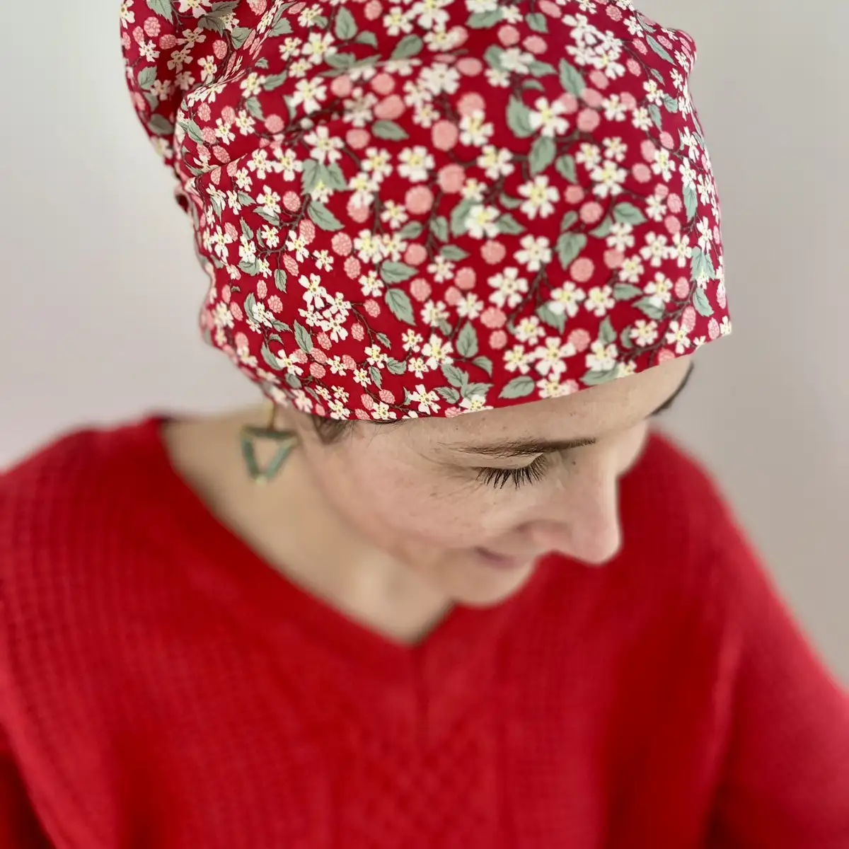 Bandana Fibre Coton Rouge