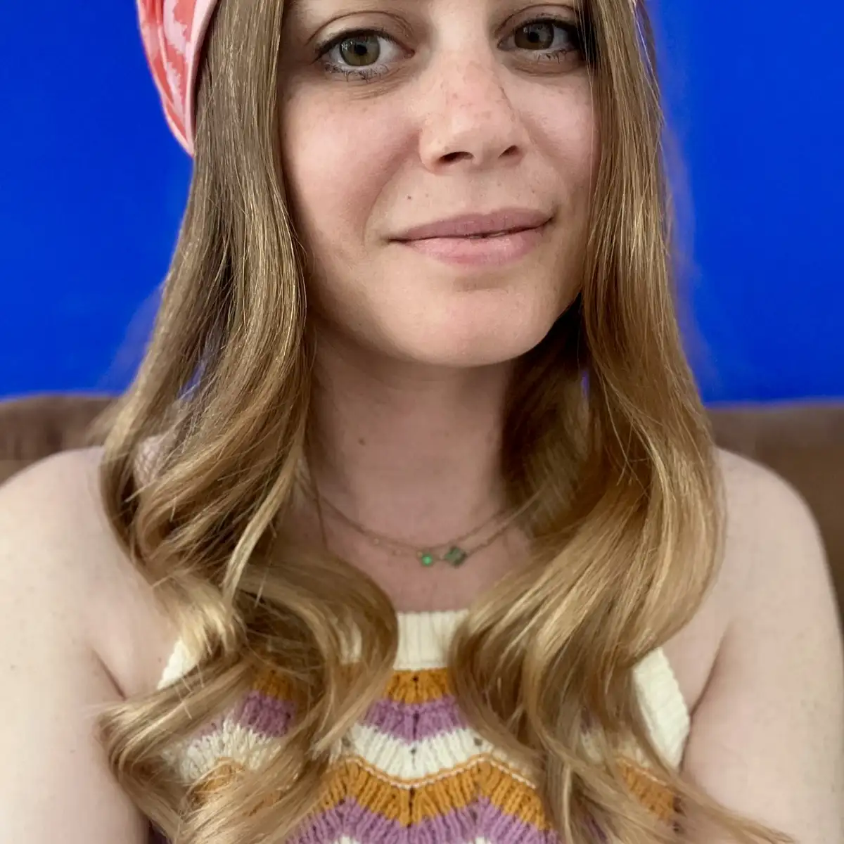 Serenna - Bandeau en cheveux naturels long